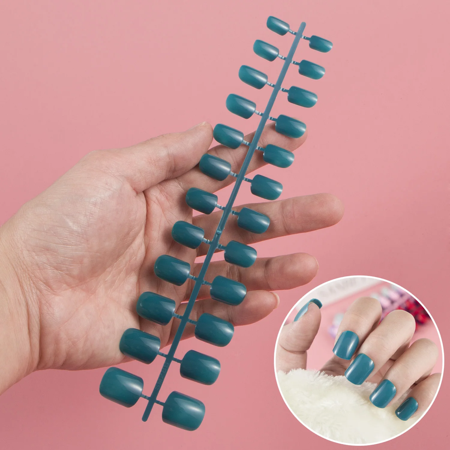 

(При одновременной покупке нескольких товаров дополнительные сборы за доставку будут удалены) квадратный 1 комплект однотонных искусствен...