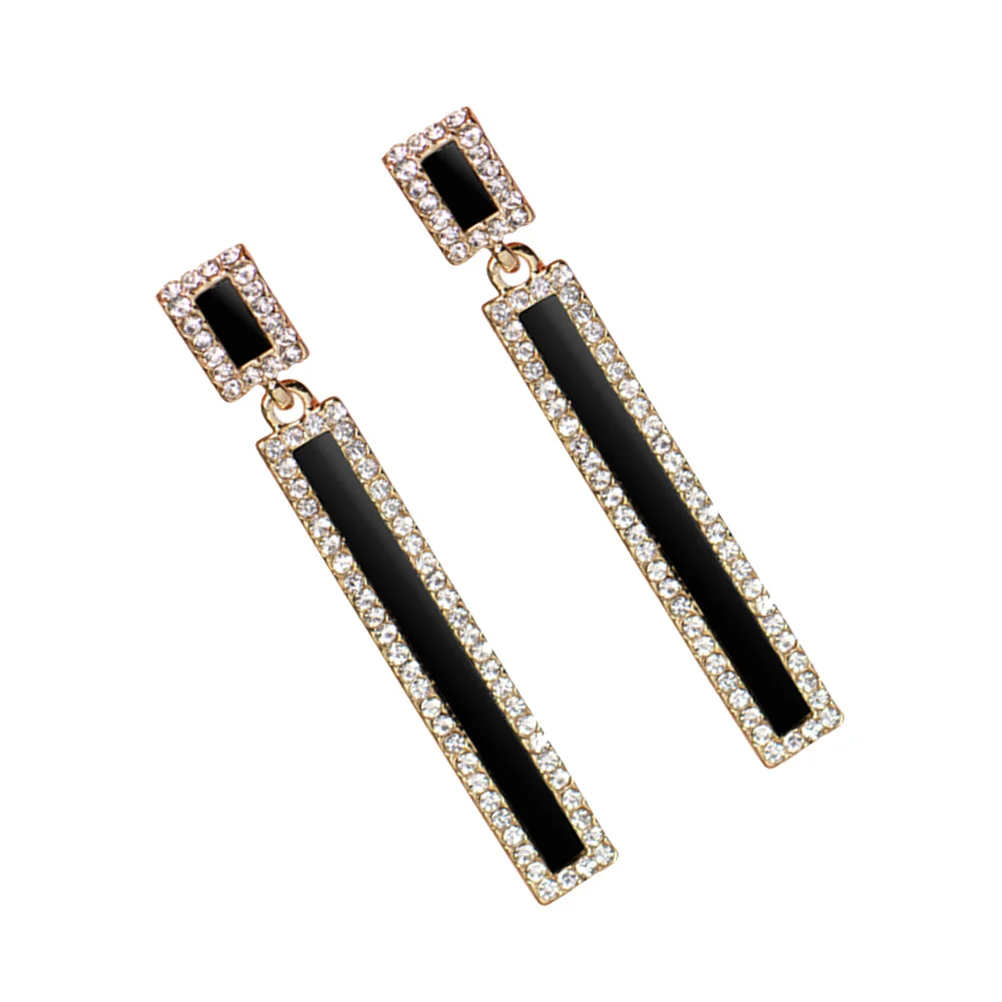 

Fashion Elegant Drop Earrings Bling Dangle Earrings for