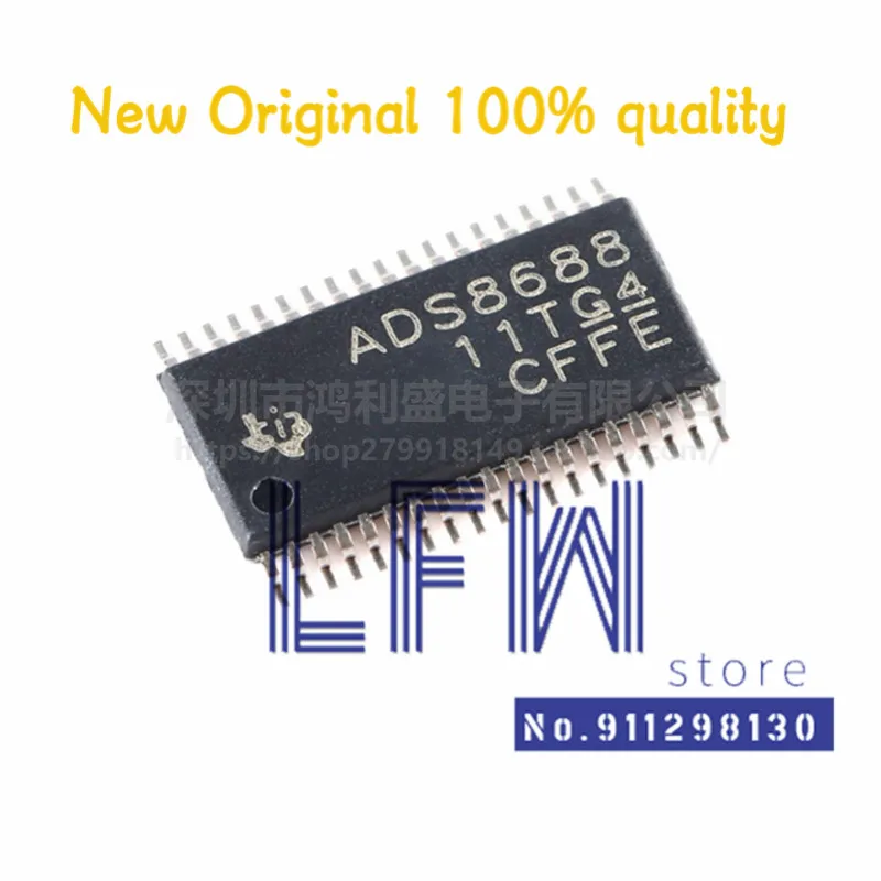 

1 шт./лот ADS8688IDBTR ADS8688IDB ADS8688 TSSOP38, набор микросхем 100%, новый и оригинальный коридор