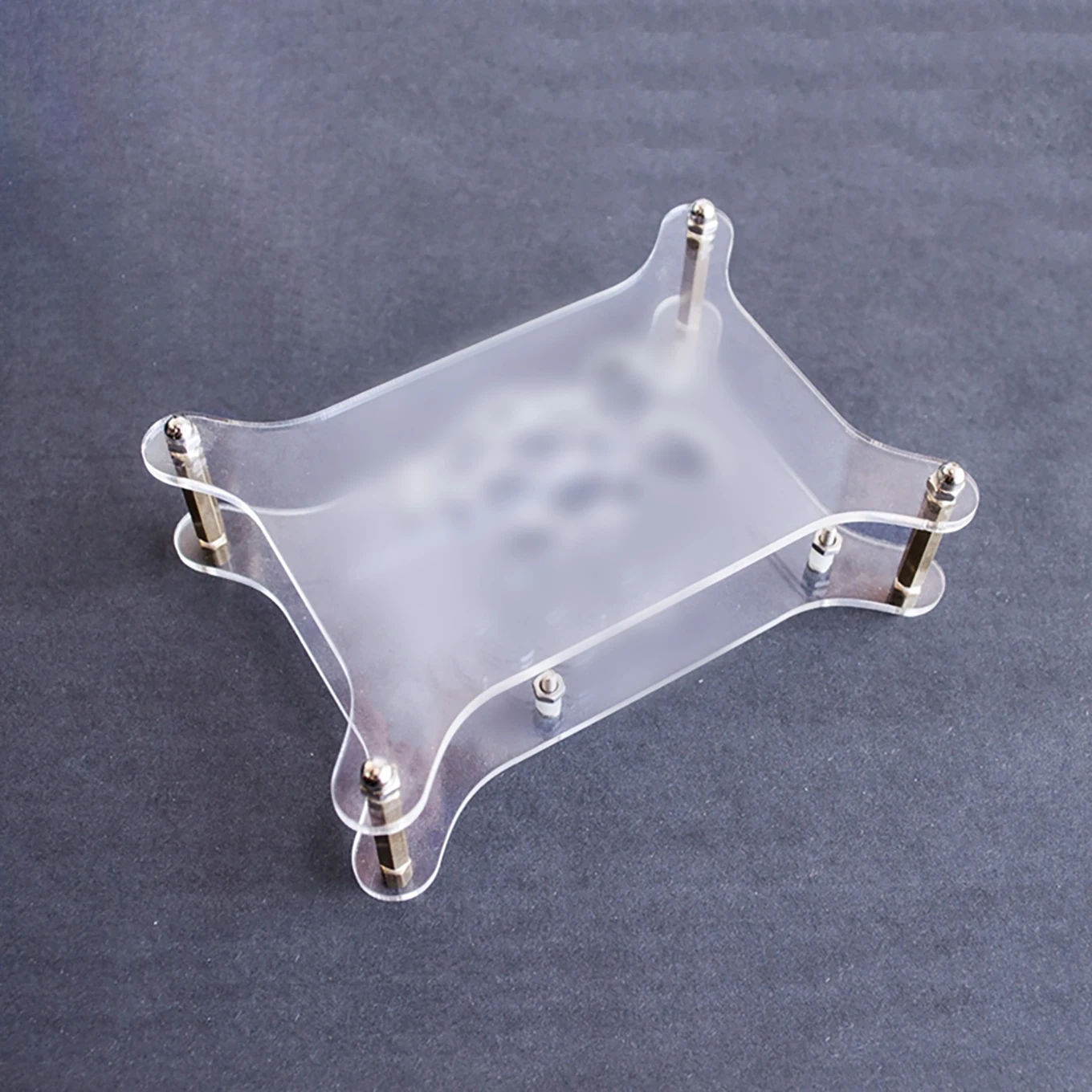 Однослойный прозрачный акриловый чехол для Raspberry Pi 3 корпус с логотипом 2 Модель B