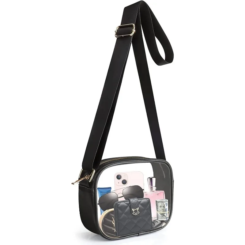 

Transparent bag used for concerts sports events and festivals
