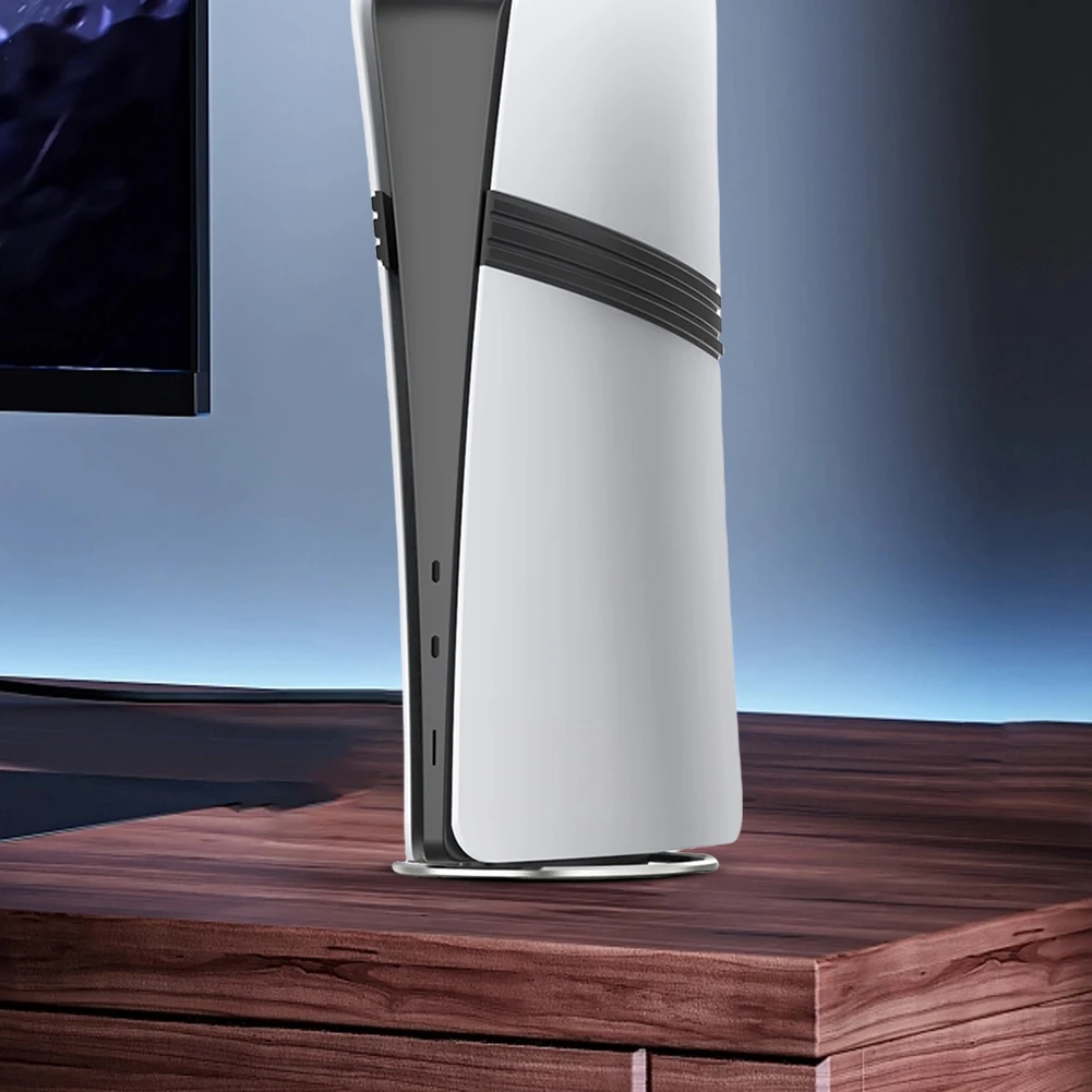 Портативная металлическая вертикальная подставка для PS5 Pro/PS5 Slim/PS5 Slim
