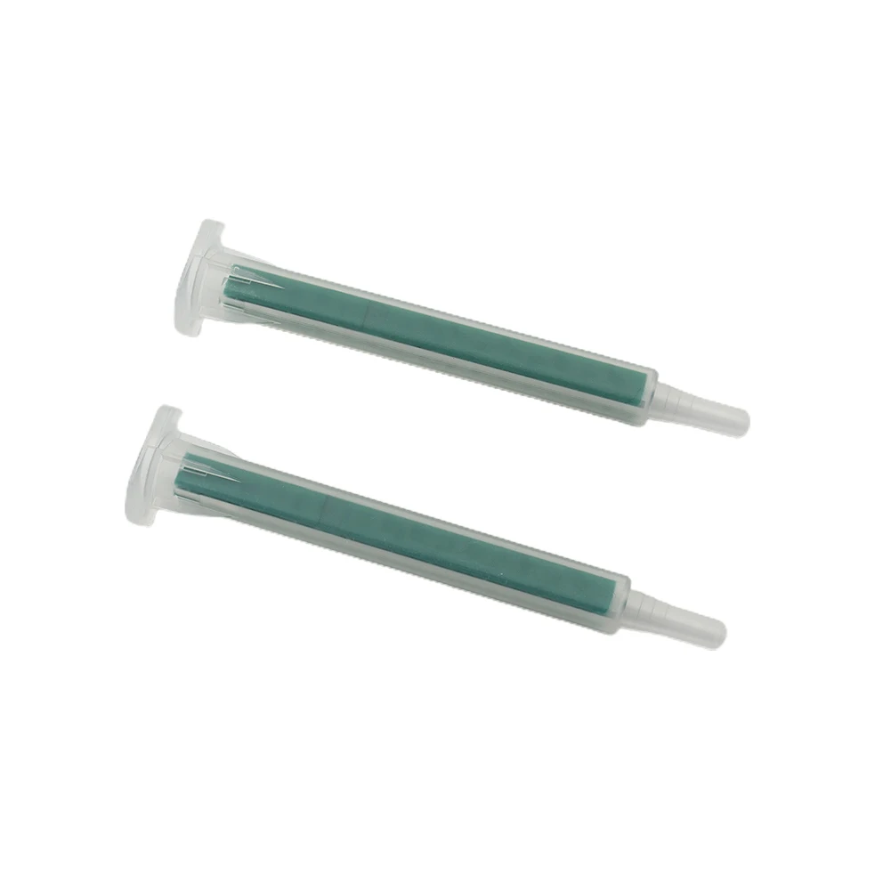 

Adhesive Guns AB Mixing Hose Glue Dispensing Syringes Tapes 16 Knots Cartridges Adhesive Glue Mixing 50pcs/set