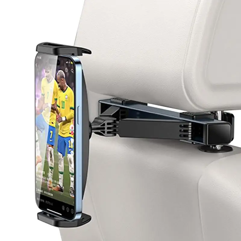 

Вращающийся на 360 градусов держатель для телефона на задние сиденья Регулируемая универсальная подвесная стойка для мобильного телефона на зеркало заднего вида Автомобильный держатель для планшета