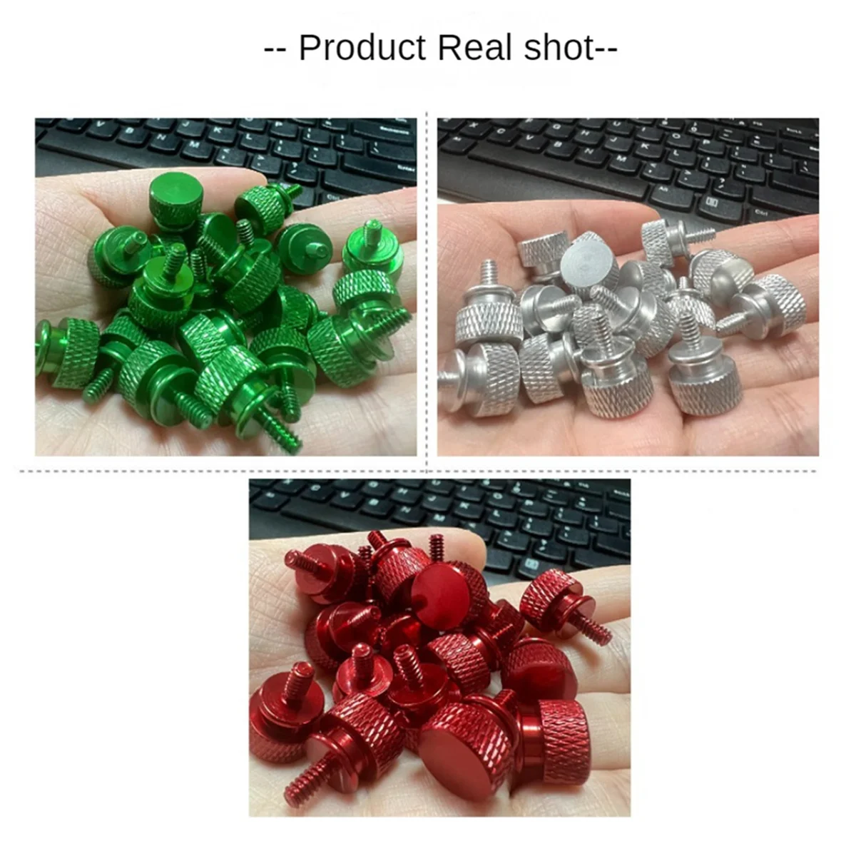 10 шт./лот UNC6-32 M3.5 ручной винт для держателя графического процессора блок питания