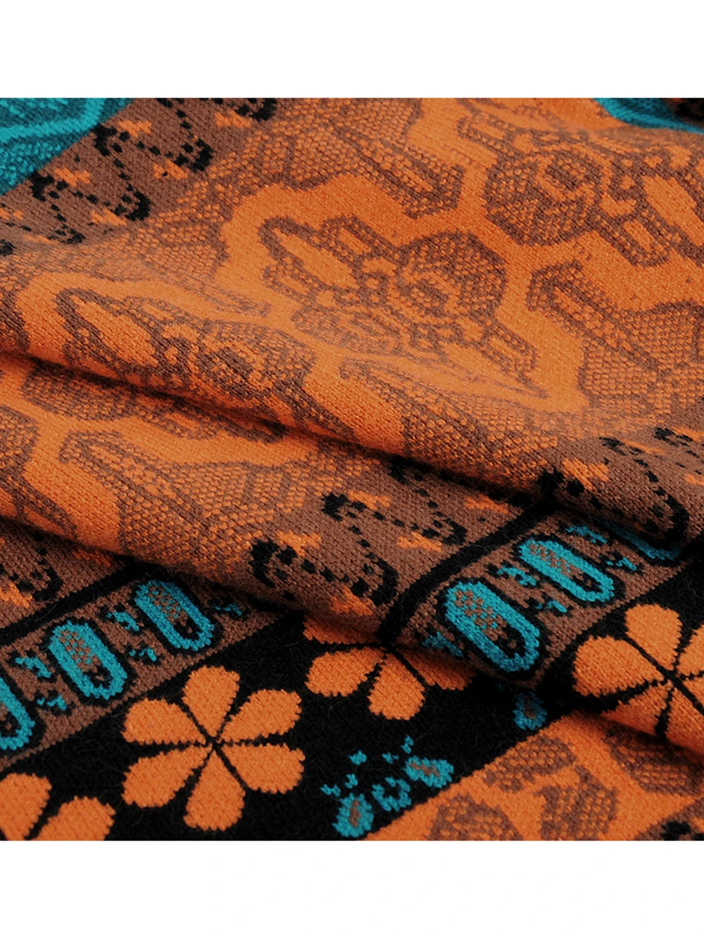 Chritmas Sweaters For Women Retro Chic Splicing Color Hoodies Young Girls Winter Crop Tops Knitted Short Female Sweater