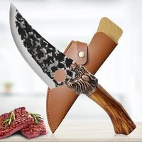 6inch forged boning knife stainless steel kitchen knife meat cleaver for kitchen cooking tools hunting knife