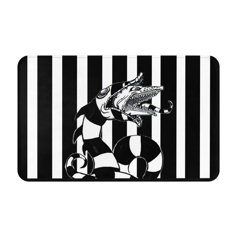 Персонализированный коврик для двери Beetlejuice Sandworm противоскользящий из фильма