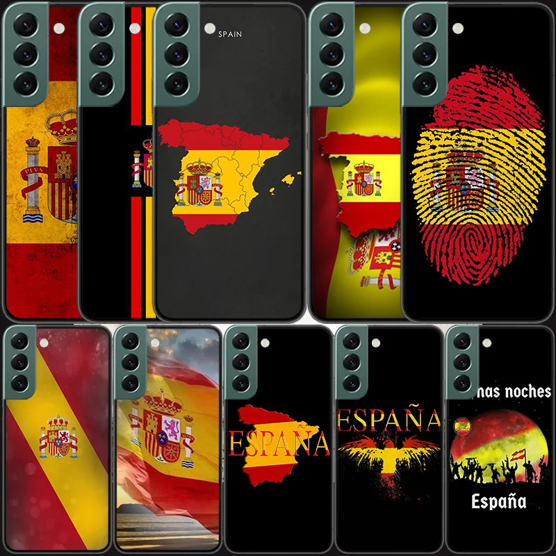 

Spain Coat of Arms Flag art Phone For Samsung Galaxy S20 FE S21 Plus S22 Ultra Case S10 Lite S9 S8 S7 Edge F52 F62 Cover Silicon