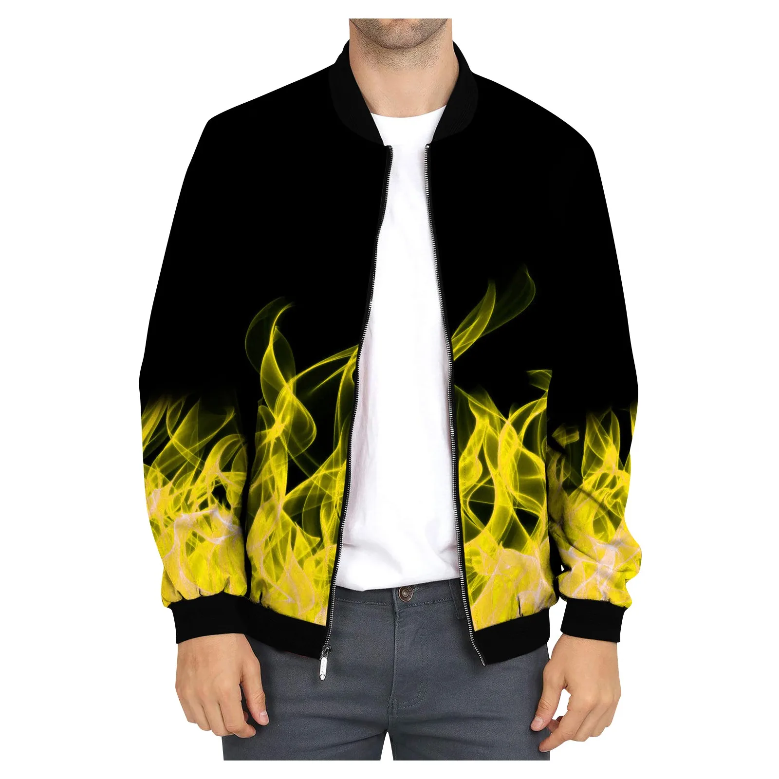 

Модная мужская повседневная куртка, зимние пальто, осенне-зимние мужские тонкие куртки с принтом, мужская повседневная универсальная куртка для мужчин, верхняя одежда