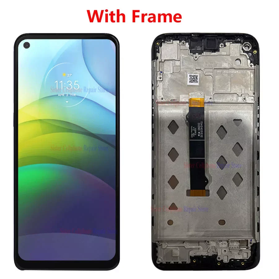 

6.8" Original For Motorola G9 Power LCD Display Touch Screen Panel Digiziter Assembly For Moto G9 Power XT2091-3, XT2091-4