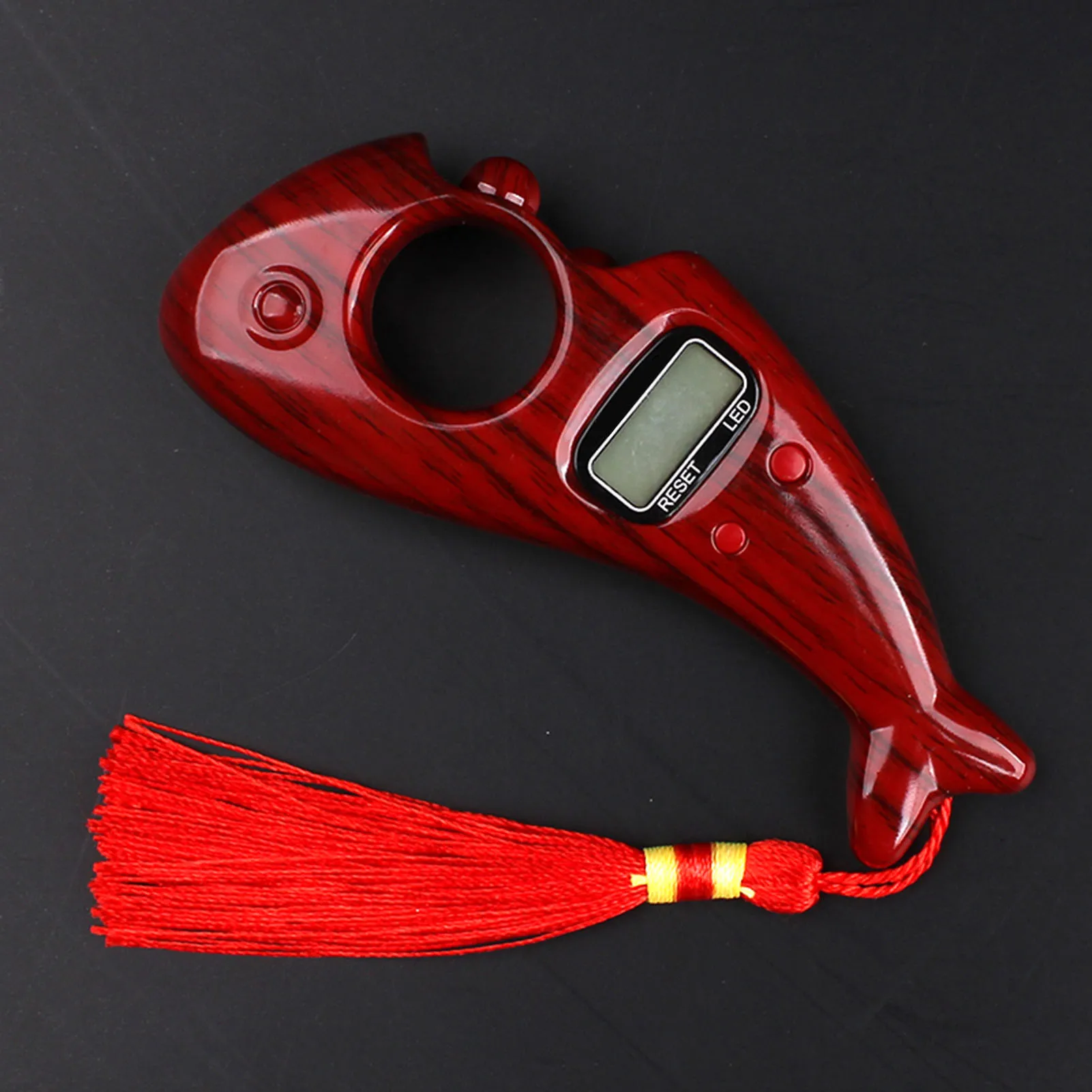 

Rotating Prayer Beads With Led Digital Counter Portable Finger Tasbeeh Misbaha Counter Prayer Beads Counter Finger Game Toy