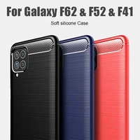 youyaemi shockproof soft case for samsung galaxy f62 f52 5g f41 phone case cover