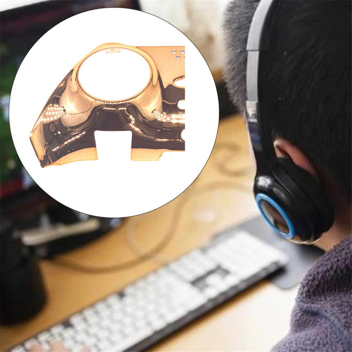 Геймпад для P5 Edge Сменная рамка Elite Grip Гальваническое покрытие Аксессуары