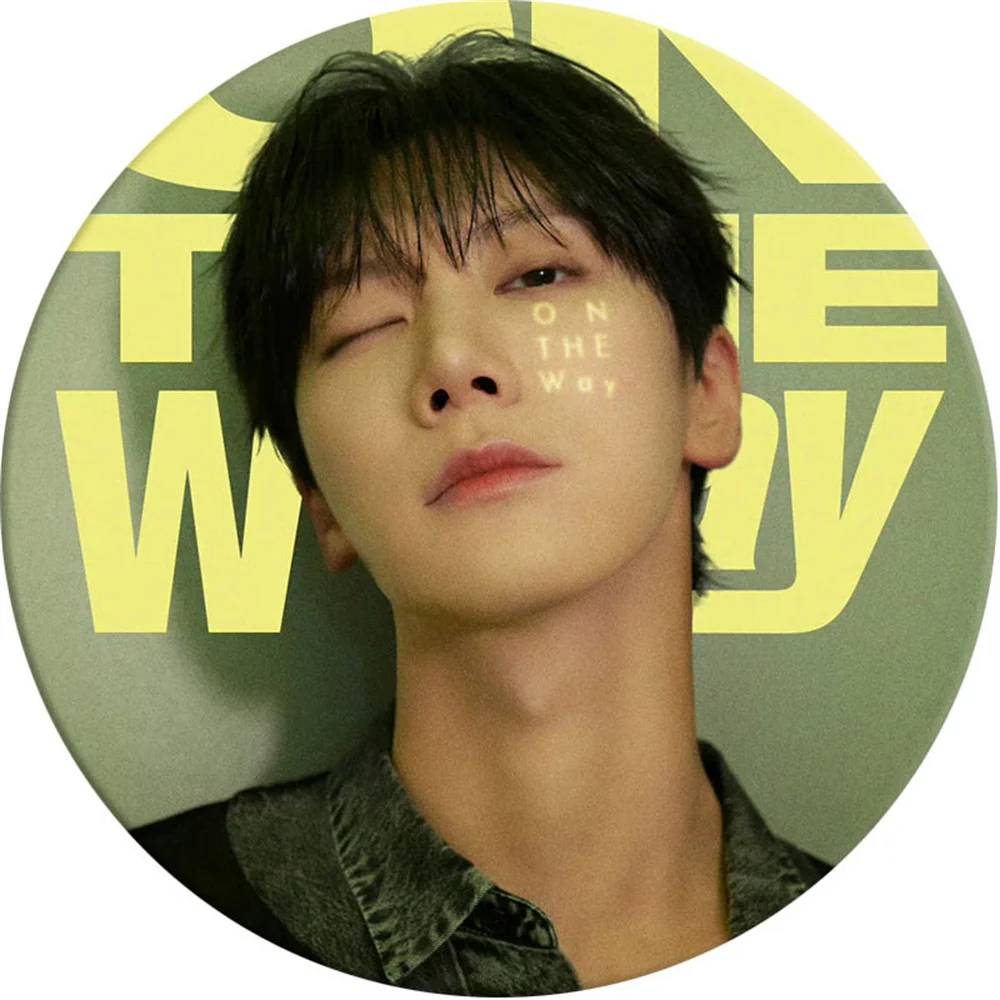 KPOP Hendery Kun Ten ON THE WAY белая жесть брелок Xiaojun Yangyang Броши заколки аксессуары для сумок