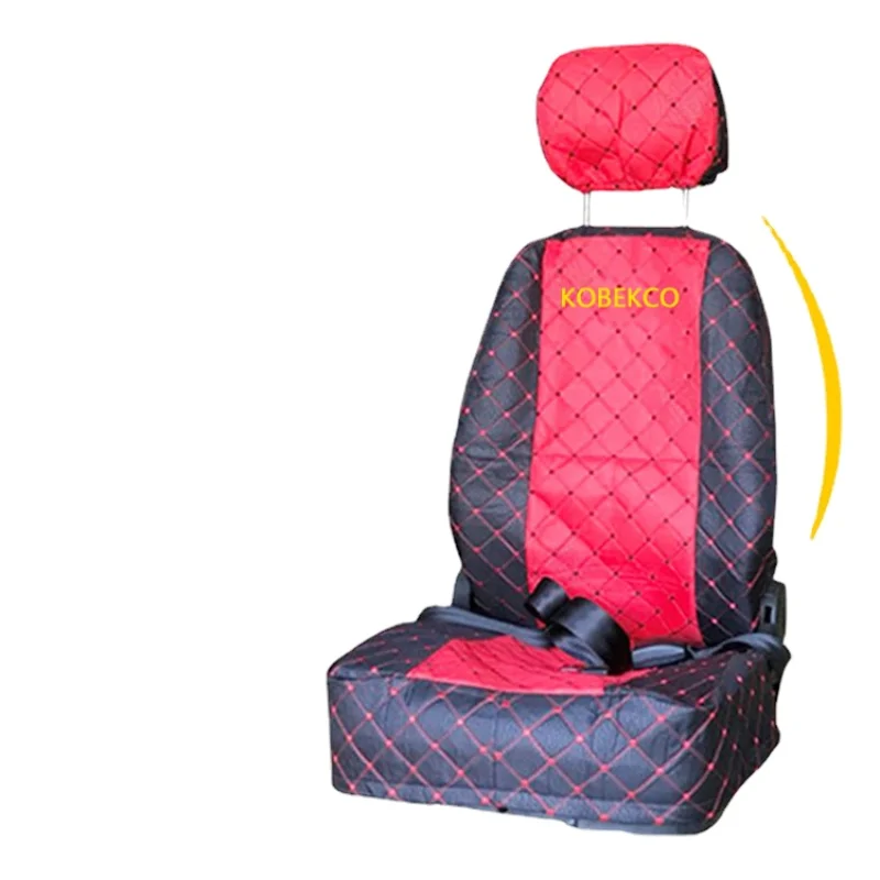 

free shipping Excavator Seat Cover for Kobelco SK60/75/135/200/210/250/350-6-8 Universal Seat Cover Seat Cushion