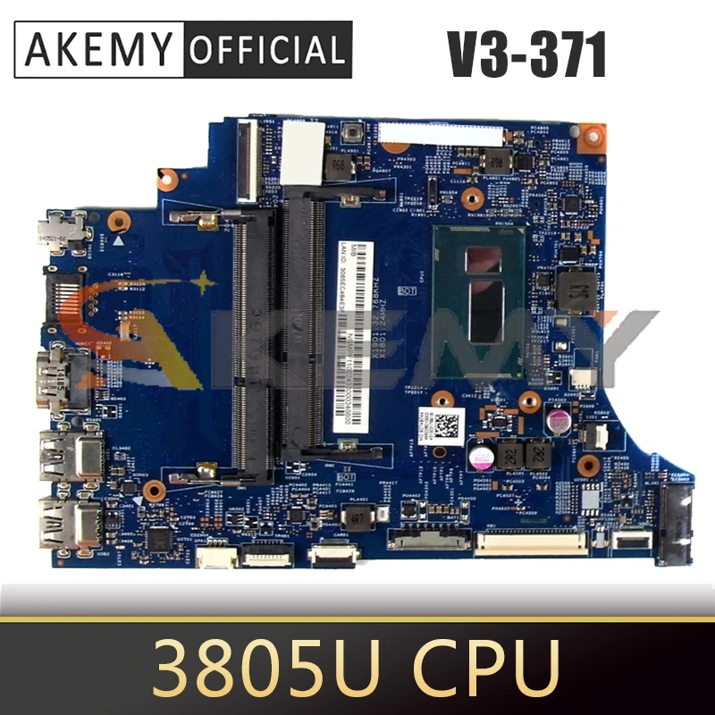 

For Aspire ACER V3-371 Pentium 3805U Notebook Mainboard 13334-1M SR210 DDR3 Laptop Motherboard