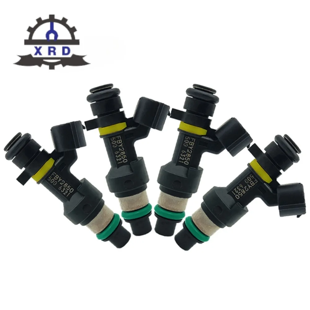 16600-en200 Fby2850 67663 16600en200 4 форсунки Stuks Nieuwe Brand Jl для Nissan Tiida Livina Versa B16 1.8л/2.0л L4