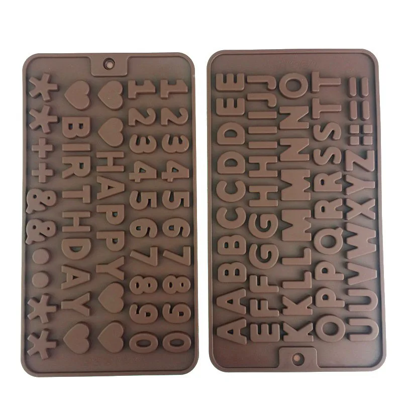 

Силиконовая форма для выпечки с буквами и цифрами