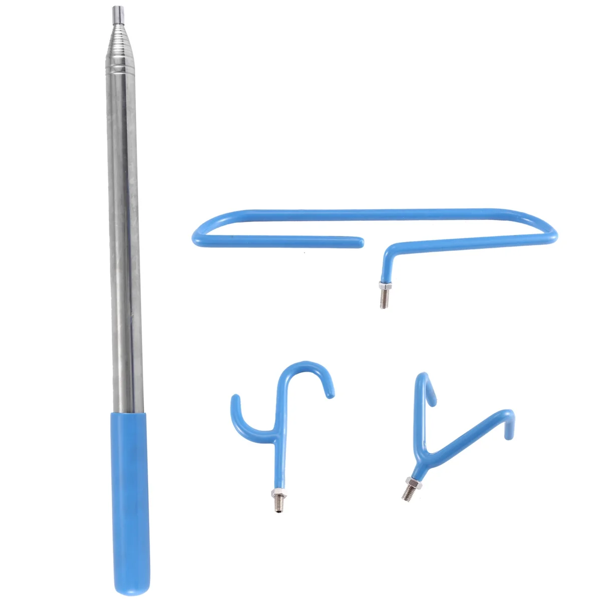 Полюс для извлечения дисков гольфа с 3 крючками телескопический инструмент