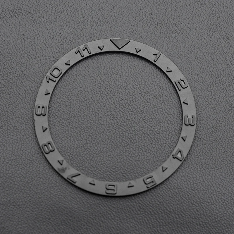 38*31.5mm 12 Hours Flat Ceramic Bezel Insert Seiko SKX007/SKX009/SKX011/SRPD substitute watch insert ring Watch Accessories