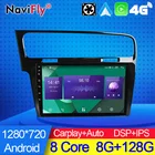 NaviFly 7862C 8 ГБ 128 ГБ 1280*720 Android автомобильный видео мультимедийный плеер для Volkswagen Golf 7 2012 - 2020 Авто Радио Навигация GPS