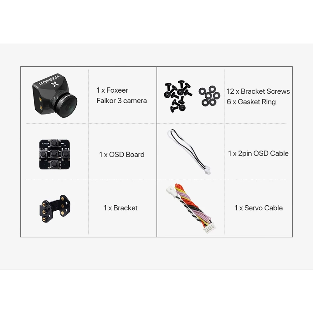 Распродажа мини камера Foxeer Falkor 3 HD 1200TVL StarLight 0 0001lux Global WDR с низкой задержкой FPV для