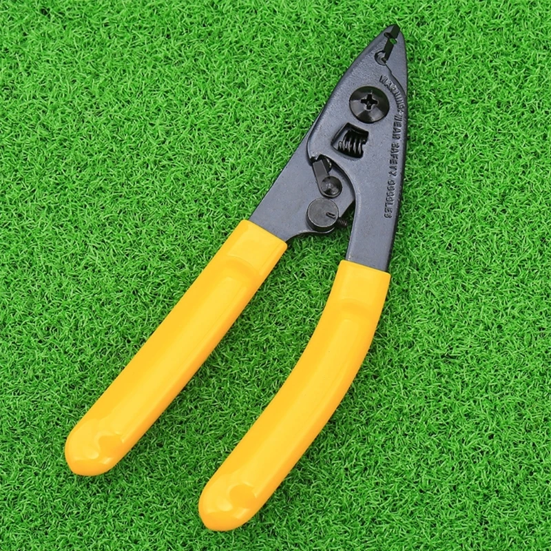 Practical FTTH-Fiber Cold Connection Tool Scissors Guide Rail Cold Splicing Hot Melt Tool Fiber Cleaver Wire Stripper 4x