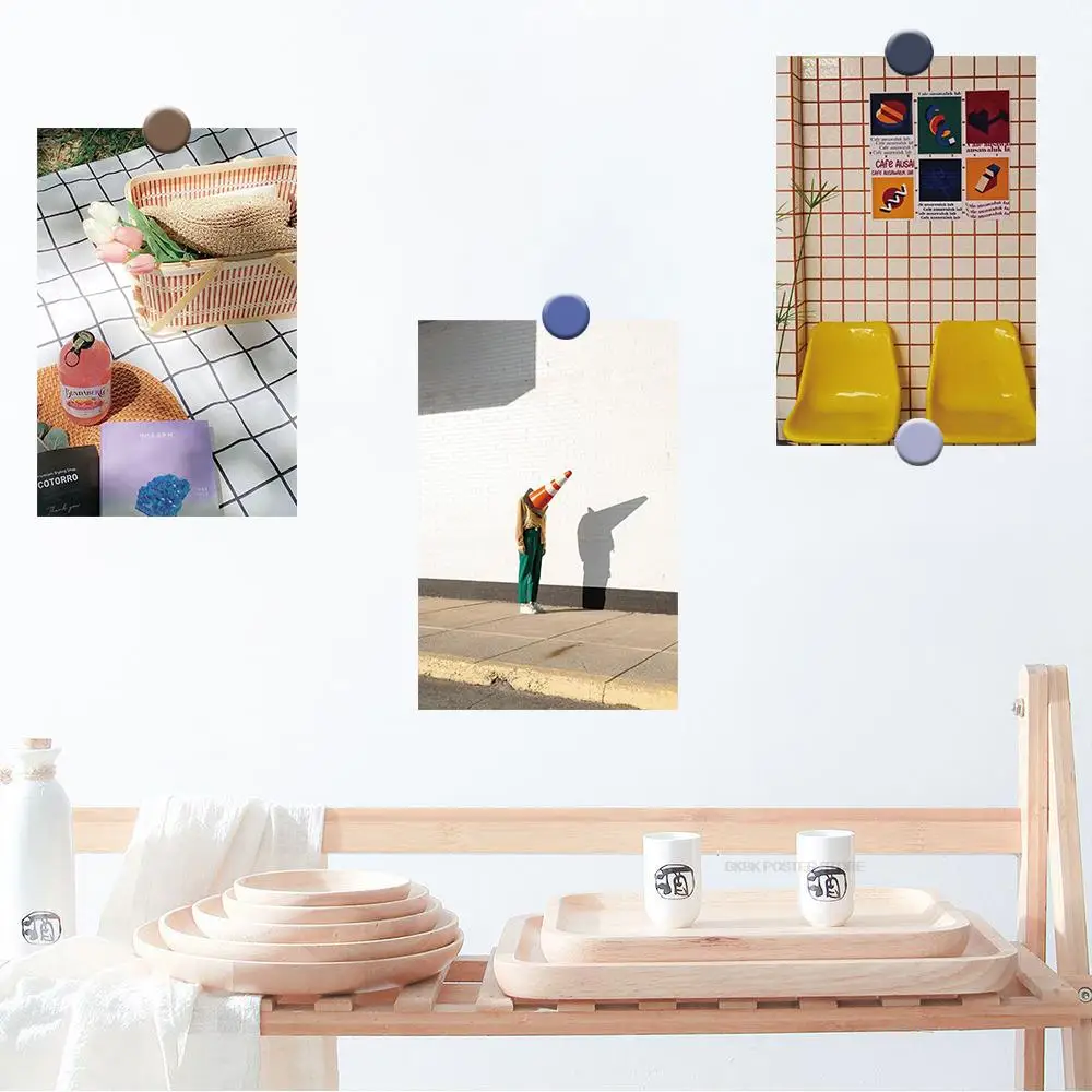 10 шт. романтические маркеры наклейки плакаты карточка для скейтборда кофе