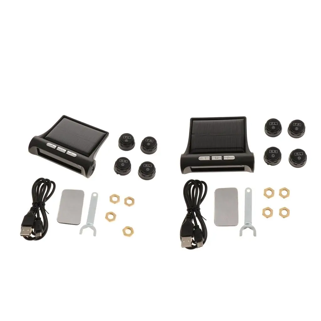 

2 шт. система контроля давления в шинах + 4 внешних черных