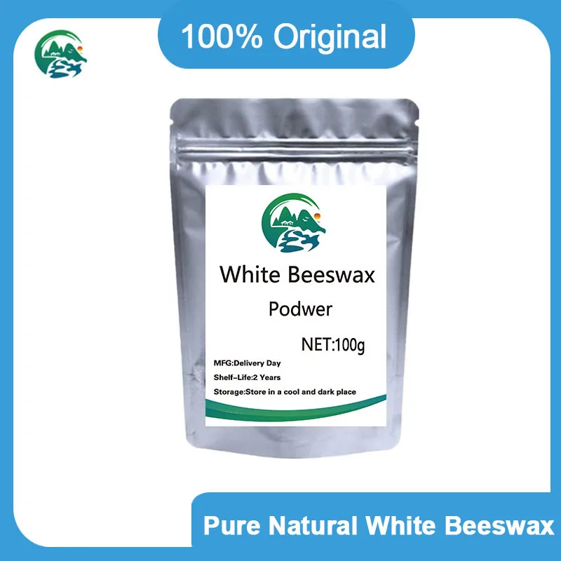 

Pure Natural White Beeswax, Cera Alba, used for handmade gifts, crafts, wax, candle raw material, DIY lip balm