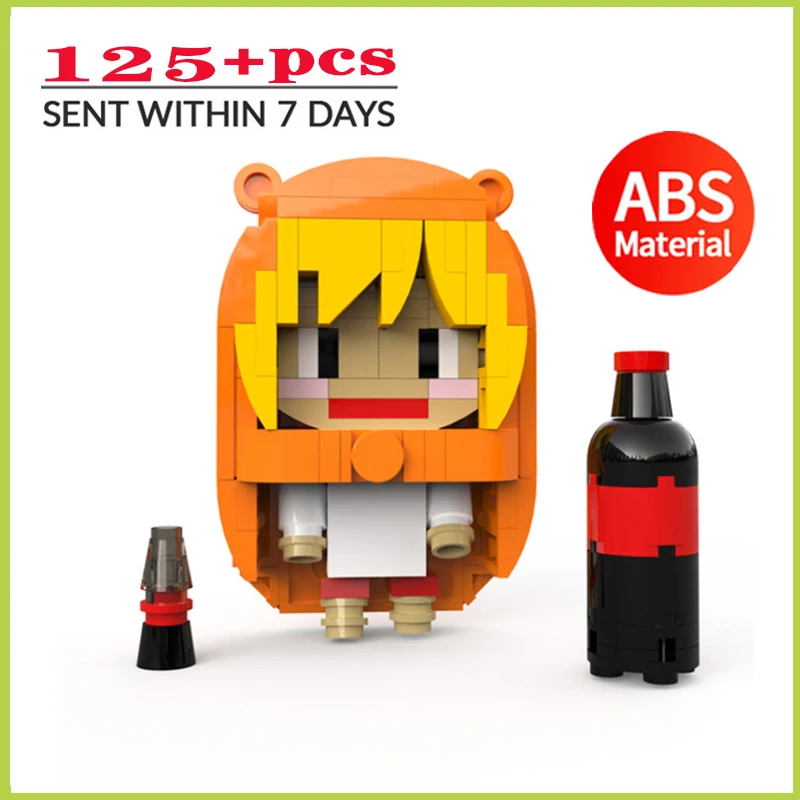 

Qianwumei небольшие погрешности! Фигурки героев аниме «сделай сам», кукла блоки, коллекционная детская игрушка, кубики, креативный подарок для д...