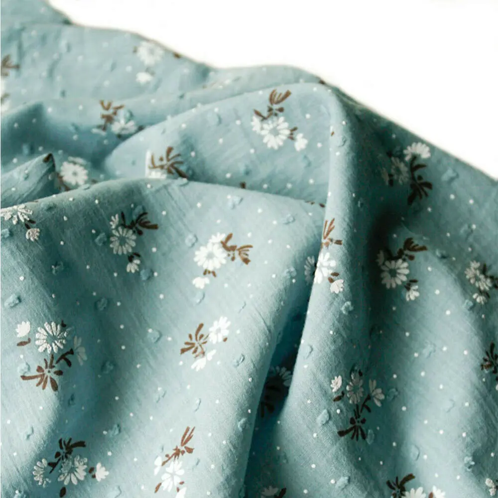 Пасторальная ткань с принтом ромашки