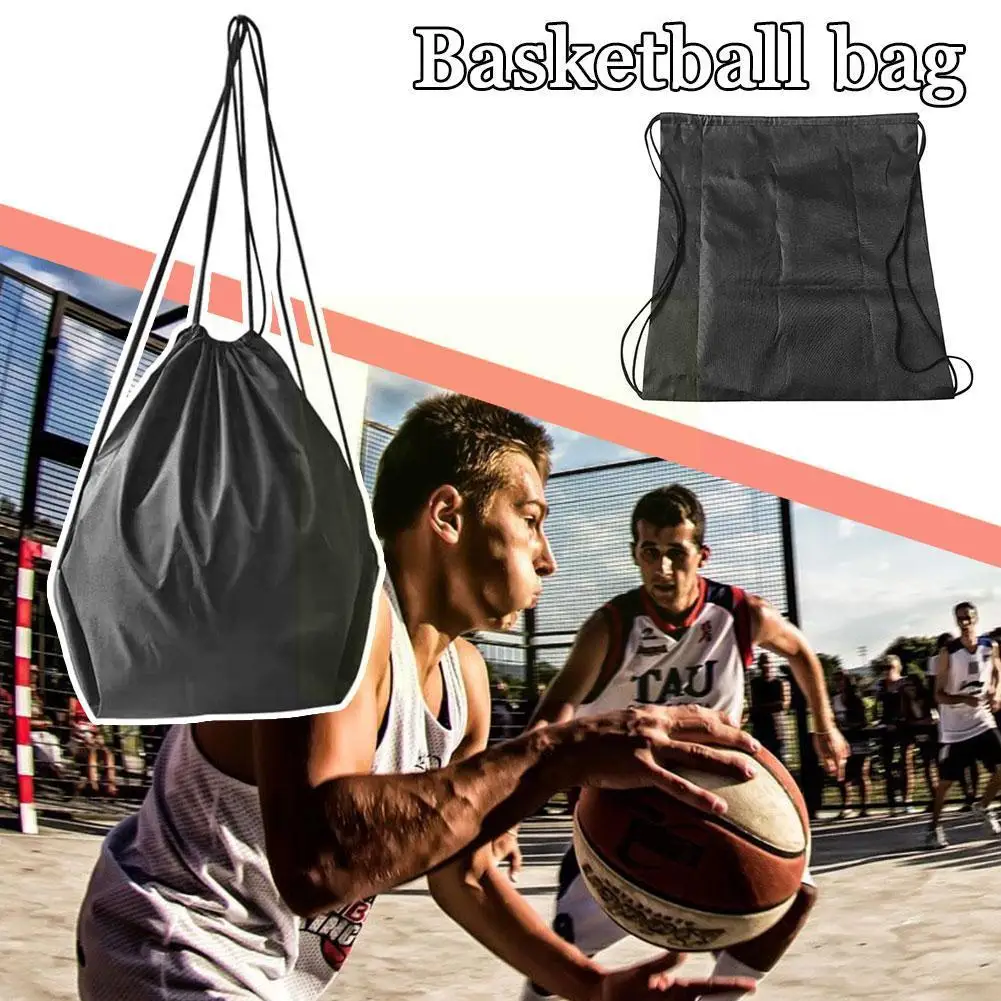 

Сумки для баскетбола, футбола, волейбола, спортивные сумки на шнурке для хранения футбольного волейбола, для занятий спортом в помещении, ...