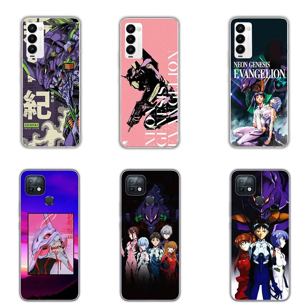 N-Neons G-Genesis E-Evangelions Phone Cover for Motorola Moto G13 G14 G53 G54 G62 G72 G82 G84 E13 E20 G42 G32 G23 G22 Case
