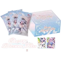 2022 goddess story collection cards cherry blossom kiss box child kids birthday gift game cards table toys for family christmas