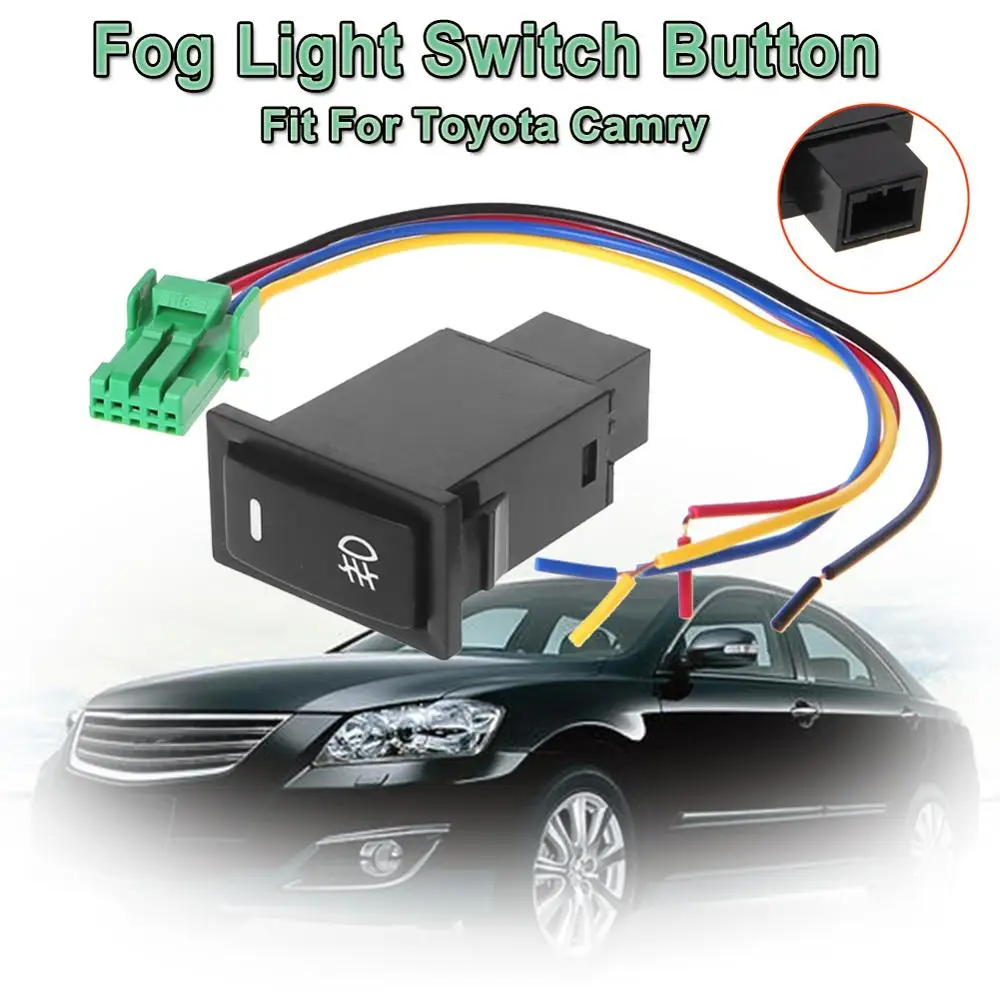Автомобильный противотуманный флип 5-контактная кнопка переключения