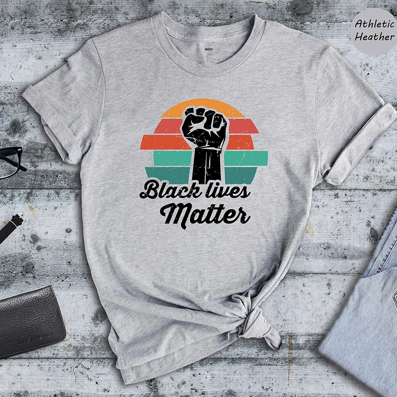 Футболка женская хлопковая с круглым вырезом в стиле ретро