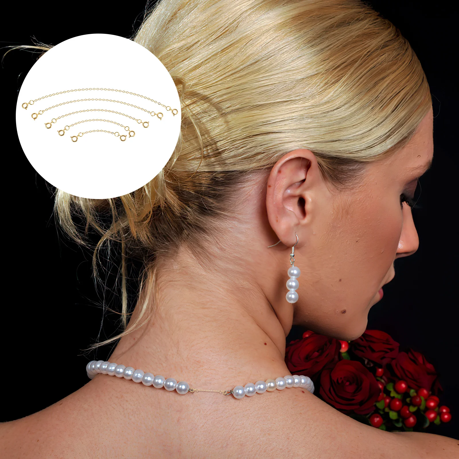 5 шт. медное ожерелье браслет удлинители ювелирных изделий для браслетов цепочки