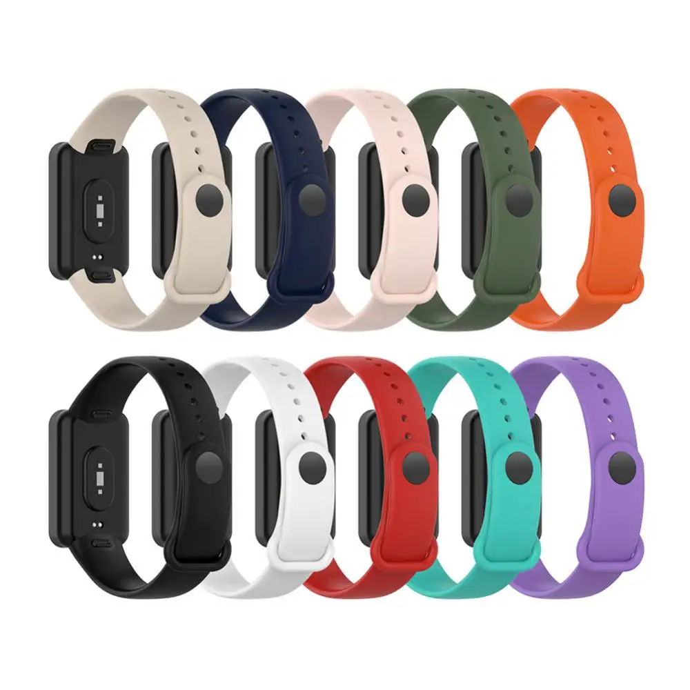 

Silicone Wristband Strap For Xiaomi Redmi Smart Band PRO Bracelet Belt 2023 Colors Drop Shipping Silicone Watchband Smart Tool