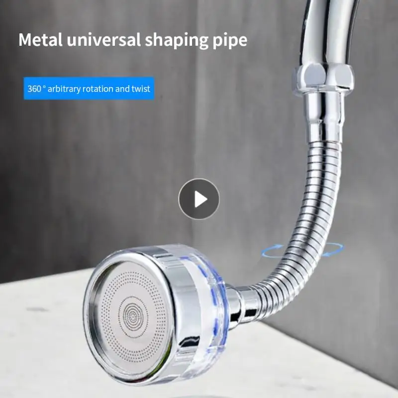 

Регулируемый гибкий кухонный смеситель 360 дюйма, зеркальный водонепроницаемый фильтр, зеркальная экономия воды, распылитель, фильтр-диффуз...
