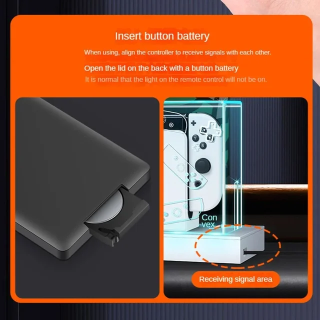 Dust Cover for Nintendo Switch/OLED Switched Acrylic Host Shell oled Protective Sleeve 4