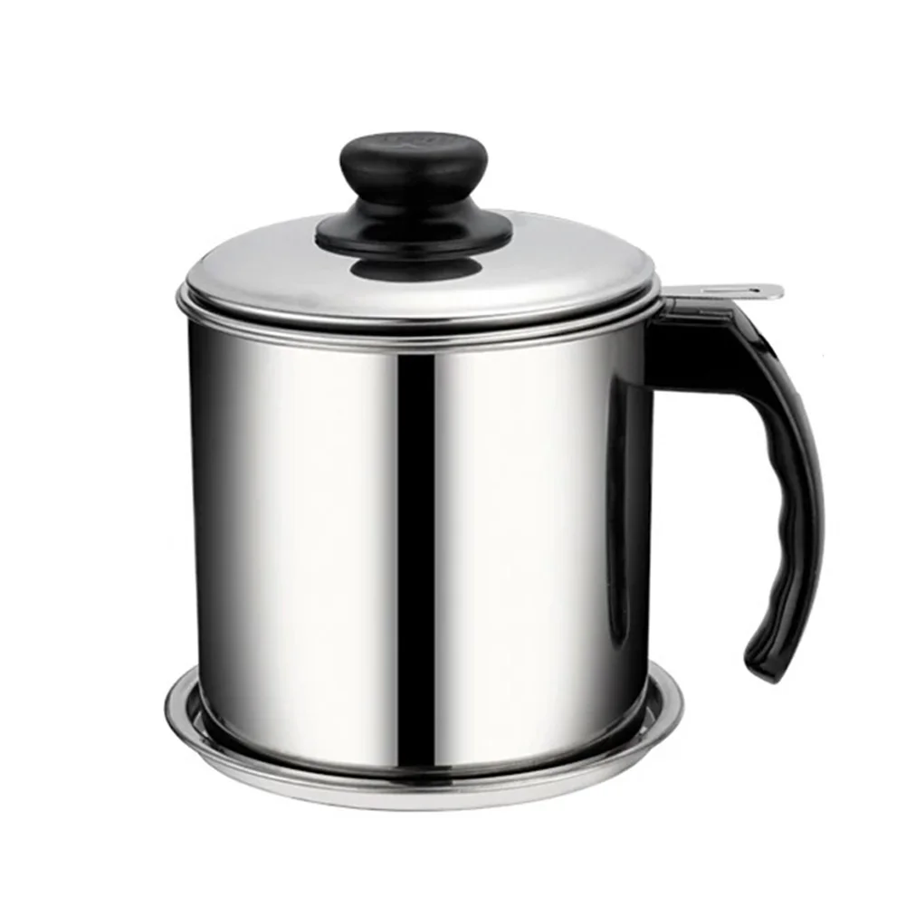 

Масляный фильтр, контейнер для смазки, Многофункциональный кухонный сепаратор из нержавеющей стали, герметичный с фильтром, инструмент для...