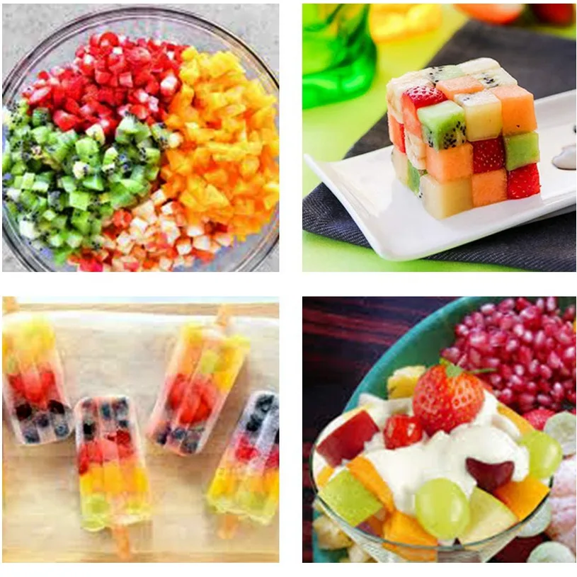 

2/4/5PCS Manual Stainless Steel Kitchen Accessorie Fruit Peeler Knife Sharpener Cleaver Onion Gadgets Cutting Fruit Slicer Nets