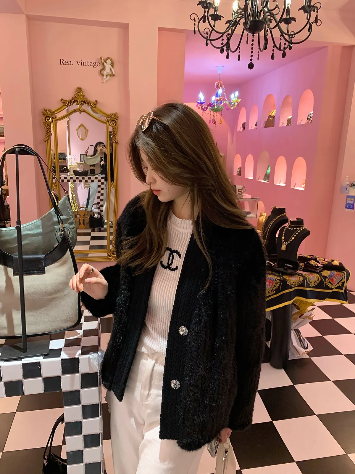 

Crdifu "Minimalism" New Import Mink Woven Fur Coat for Young Women Women's Winter Coats 2022 ,super Hot Winter Women's Coat