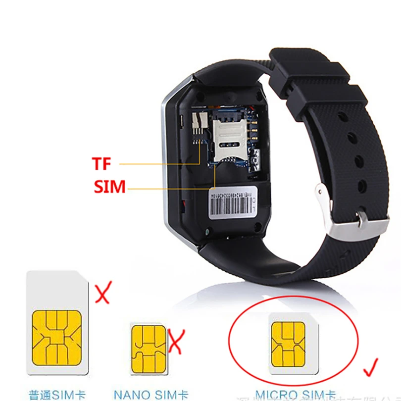 Новинка 2023 цифровая фотография телефон с камерой Bluetooth наручные часы SIM-карта для