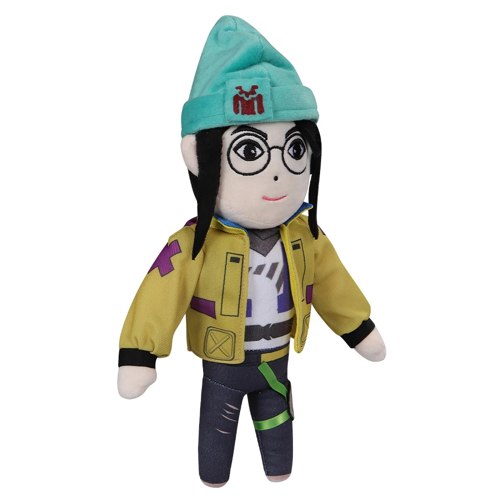 Плюшевые игрушки для косплея Valorant Kiljoy Мультяшные мягкие куклы талисманы детей