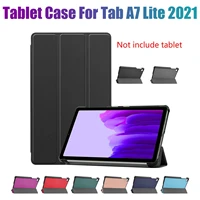 pu case for samsung tab a7 lite 2021 8 7inch t220 t225 leather flip case pu leather case tablet stand