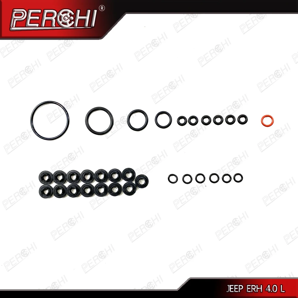 Фото Комплект прокладок головки двигателя MX ERH, полный комплект для JEEP CHEROKEE XJ COMANCHE MJ 4,0 HS9076PT3 803.160 02-10515-01 HS9076PT-3 HS5713Z №2