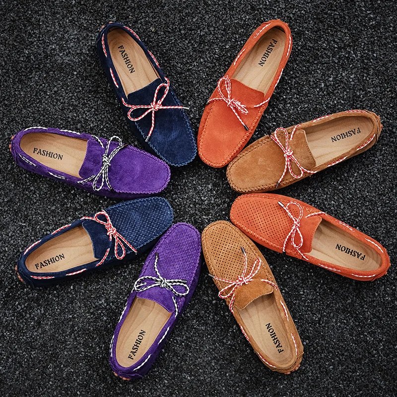 

Men Shoes Luxury Big Size 38-47 Breathable Loafers Slip on Male Walking Footwear Driving Moccasin Men Casual Summer Shoes Flats